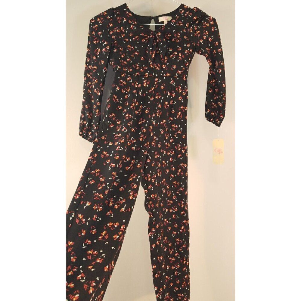 GB Girls Jumpsuit Size Small Floral Romper